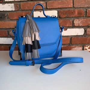LIONEL ELECTRIC BLUE MINI PURSE